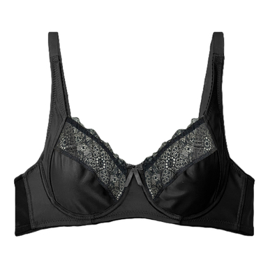 سوتین زنانه نوشه پوش کد 20408 رنگ مشکی