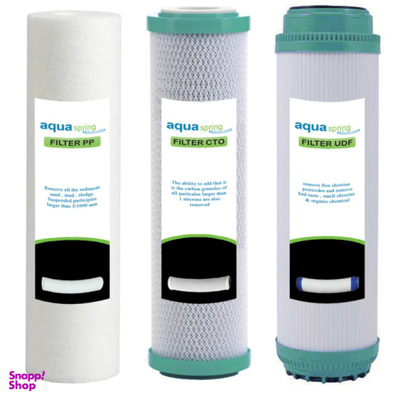 دستگاه تصفیه کننده آب آکوآ اسپرینگ مدل RO NF2600 به همراه فیلتر مجموعه 3 عددی