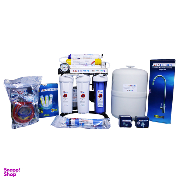 دستگاه تصفیه آب خانگی آکواپرمیوم مدل A7ORP7-BK-TP