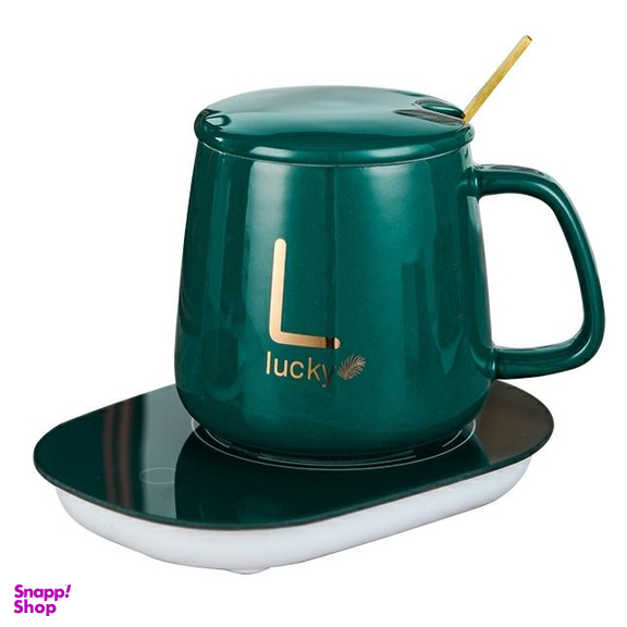 ماگ لاکی مدل Warmer Plus به همراه صفحه گرم کن برقی