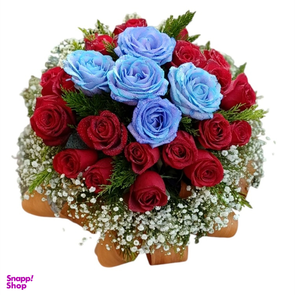 دسته گل طبیعی گلی کد 20095