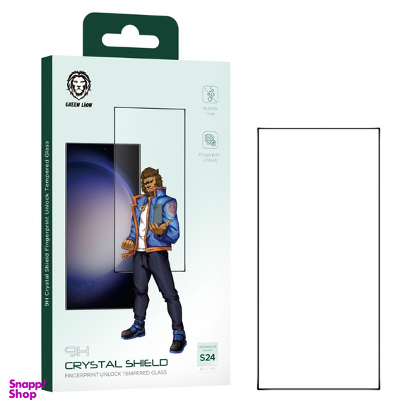 محافظ صفحه نمایش گرین لاین مدل Crystal مناسب سامسونگ گلکسی S24 Ultra