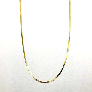 زنجیر طلا 18 عیار زنانه اپال گلد مدل هرینگبون کد sh0175