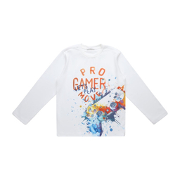 تیشرت آستین بلند پسرانه فیورلا مدل دسته 44552PS