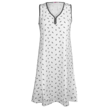 پیراهن زنانه کوزا مدل موسیقی کد 9225 رنگ طوسی