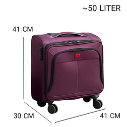 ست چمدان خلبانی طرح Pierre Cardin مدل PG5578 مجموعه دو عددی