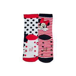 جوراب ساق کوتاه دخترانه دیزنی کد 3572 مجموعه 2 عددی