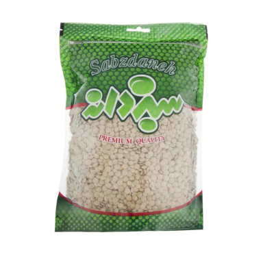 عدس سبزدانه وزن 900 گرم