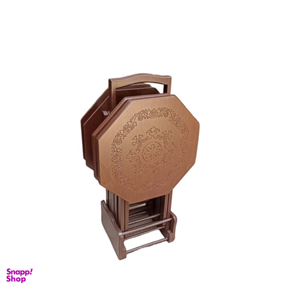 میز عسلی کیفی مدل HS/CNC مجموعه 4 عددی