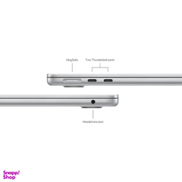 لپ تاپ 13.6 اینچ اپل مدل MacBook Air MW123 2025 -M4-16GB RAM-256GB SSD