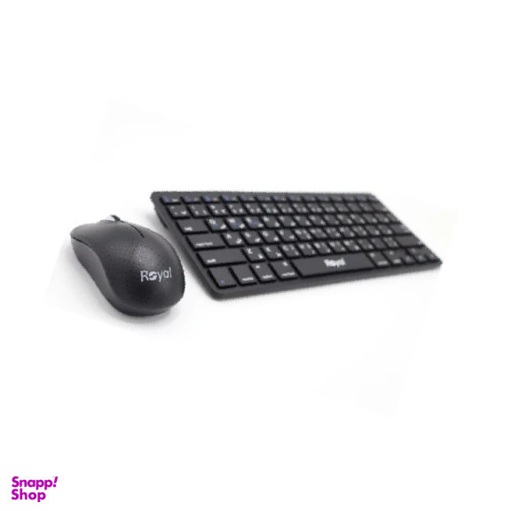 موس و کیبورد بی سیم مینی Royal R-KM915