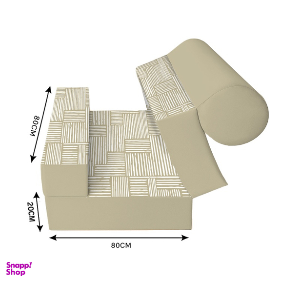 مبل تختخواب شو یک نفره نوپه هوم مدل تشک شو کد M1014