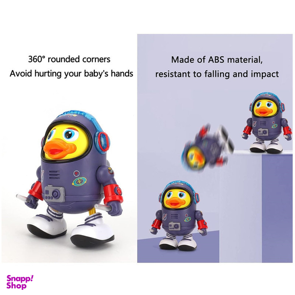 اسباب بازی ناب سل مدل اردک موزیکال طرح فضانورد SPACE DUCK DANCE