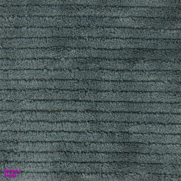 پادری شاران هوم مدل اسفنج دار طرح مخمل راه راه فانتزی سایز 40 ×65 سانتی متر