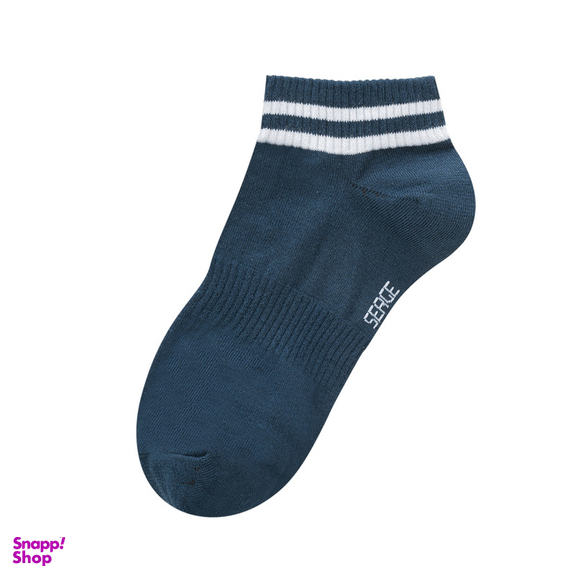 جوراب ساق کوتاه زنانه سرژه مدل 255160 رنگ کله غازی