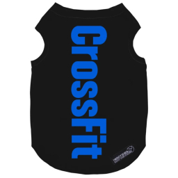 لباس سگ و گربه 27 طرح Crossfit کد MH1483 رنگ مشکی