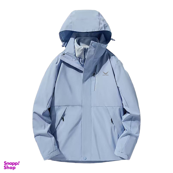 کاپشن دوپوش اسنوهاک کد 99618B رنگ صورتی