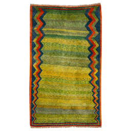 گبه دستباف سی پرشیا کد 171781 سایز 242x150 سانتی‌ متر