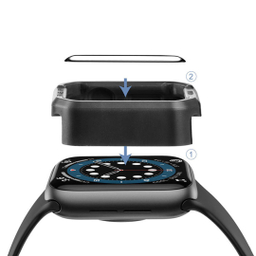 محافظ صفحه نمایش ساعت هوشمند هوکو مناسب برای اپل واچ 7 و 8 سایز 41 میلی متری