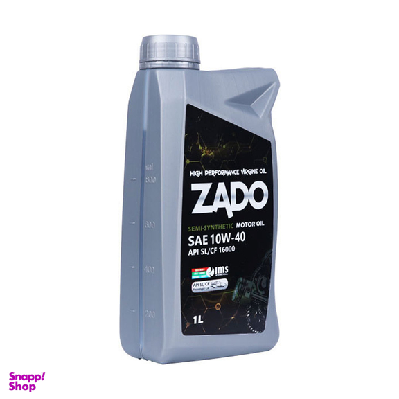 روغن موتور خودرو زادو مدل SAE 10W40-16000-SL حجم 1 لیتر