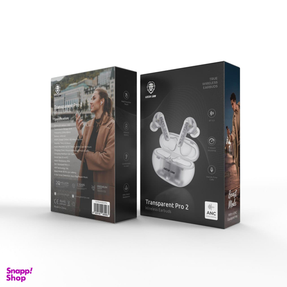 ایرفون بلوتوثی گرین لاین مدل Transparent Pro 2