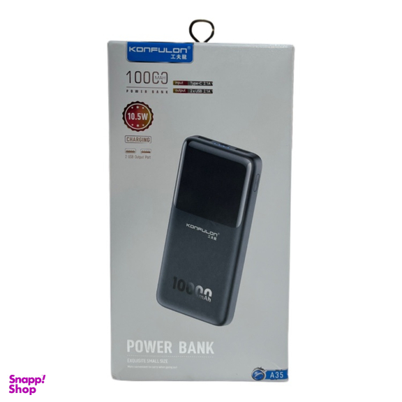 پاوربانک کانفلون مدل A35 ظرفیت 10000 میلی آمپر ساعت