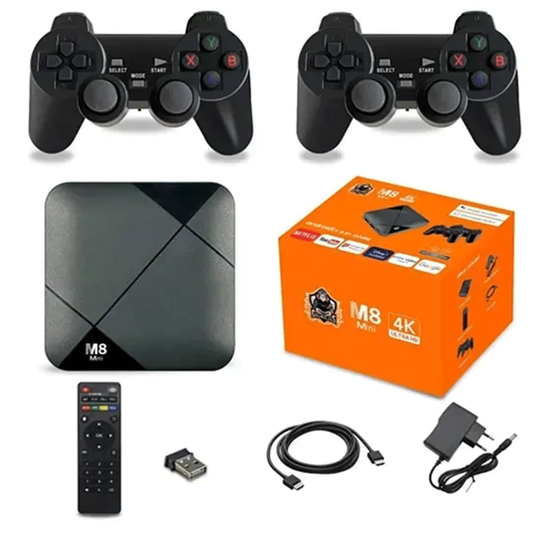 کنسول بازی و اندروید باکس Godfrey مدل M8 Mini