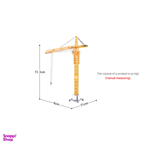 اسباب بازی کا دی دبلیو مدل  Tower Slewing Crane 1/50