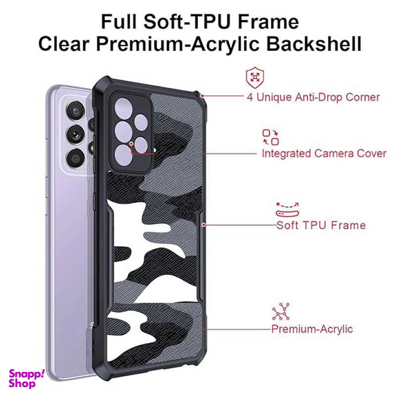 کاور اپیکوی مدل Xundd Camouflage مناسب برای گوشی موبایل سامسونگ Galaxy A73 5G