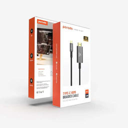کابل تبدیل HDMI به Type-C پرودو کد PD-4KHDMC طول 1.8 متر