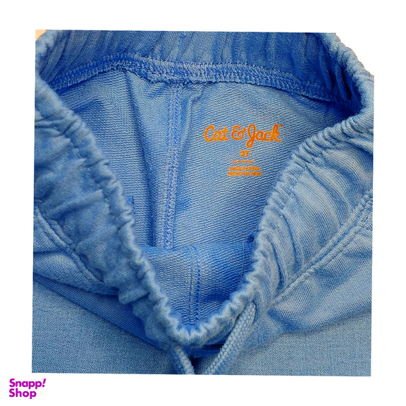 شلوار راحتی پسرانه کت اند جک کد 6487 رنگ آبی