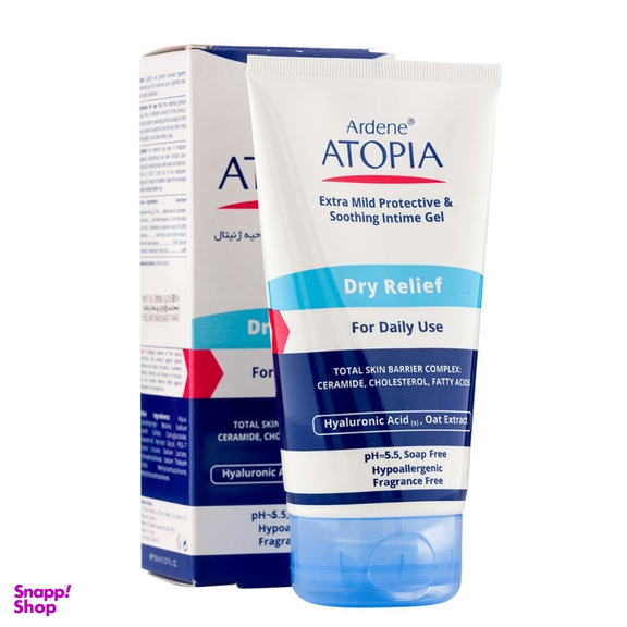 ژل بهداشتی بانوان آردن مدل Atopia حجم 150 میلی لیتر