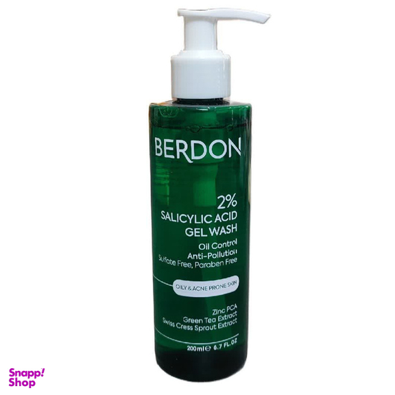 ژل شستشو صورت بردون مدل 02 حجم 200 میلی لیتر