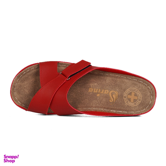 دمپایی زنانه سارینا مدل پردیس کد 87 رنگ قرمز