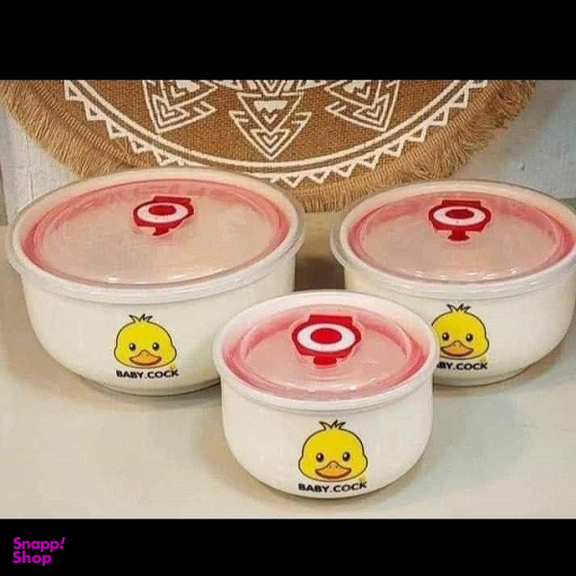 ظرف نگهدارنده سرامیکی کد 2027 مجموعه 3 عددی