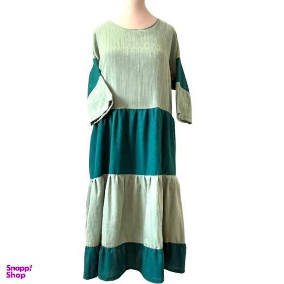 پیراهن زنانه صدف کد 052 رنگ سبز