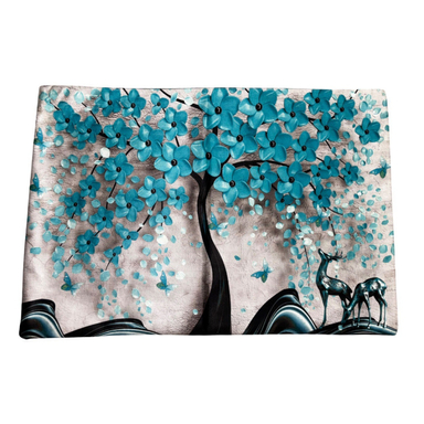 روبالشی پورشه سه بعدی طرح شکوفه کد 02