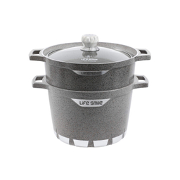 قابلمه لایف اسمایل مدل بخارپز FLCM 6 سایز 28