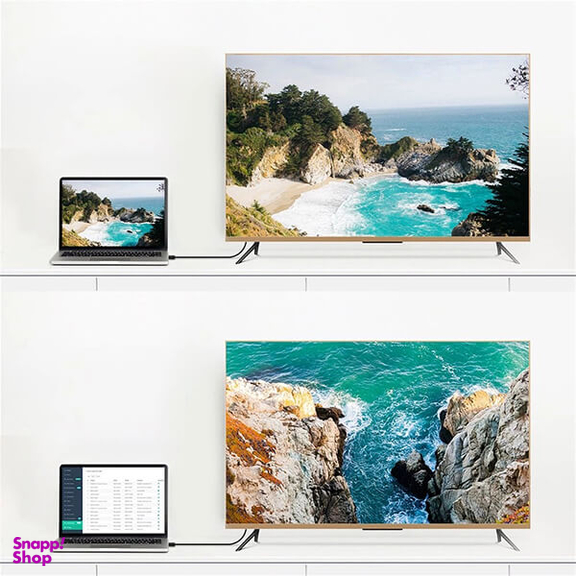 کابل تبدیل DisplayPort 1.2 یوگرین مدل DP102 کد 10244 طول 1 متر