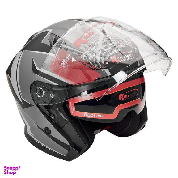 کلاه کاسکت بدون فک ردلاین مدل 965 Grey Twilight