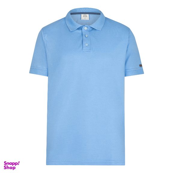 پولوشرت مردانه مالدینی کد PO-118 رنگ آبی