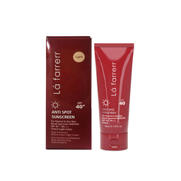 کرم ضدآفتاب و ضدلک رنگی لافارر مدل SPF40-Light مناسب پوست های خشک و معمولی حجم 40 میلی لیتر