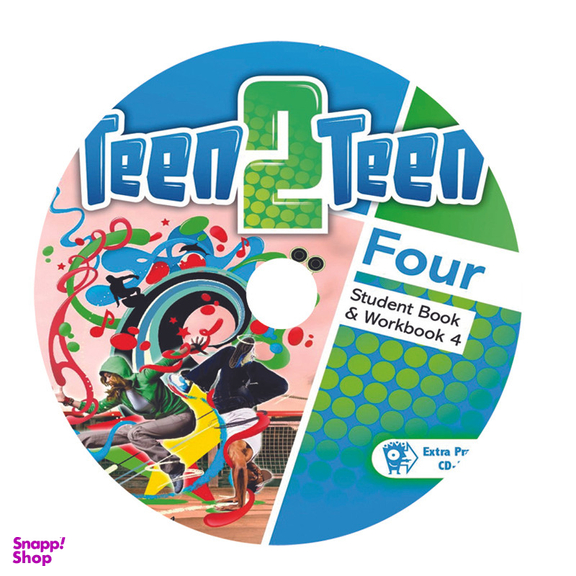 کتاب Teen 2 Teen Four اثر Joan Saslow, Allen Ascher انتشارات سپاهان نوین به همراه سی دی
