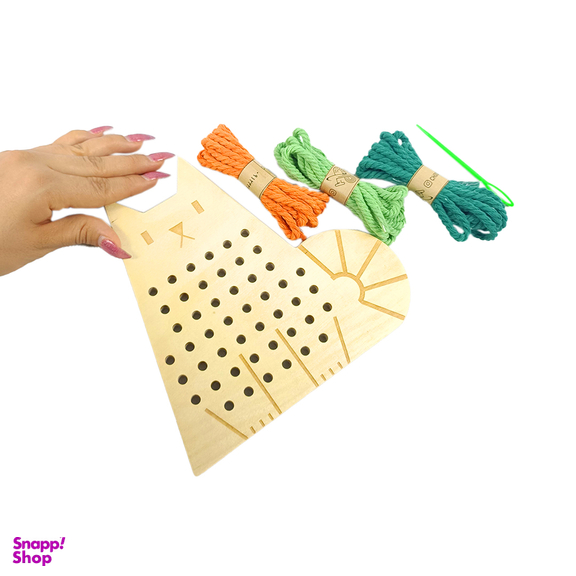 بازی آموزشی نیمو چوبک مدل نخ شمار خرس کد 37286