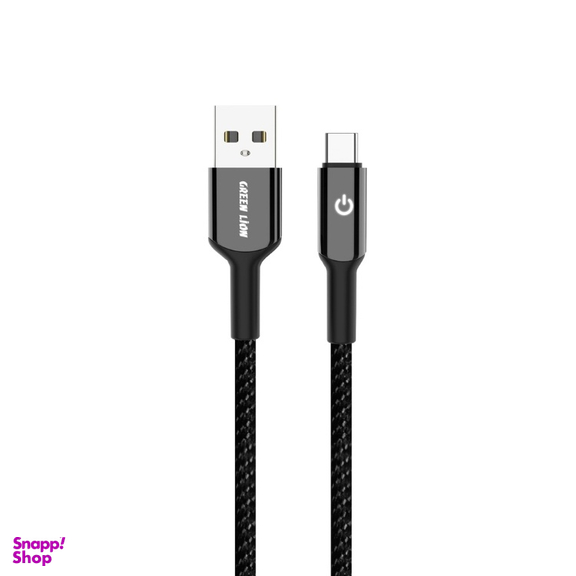 کابل دیتا USB به Type-C گرین لاین مدل USB-A to USB-C طول 1 متر