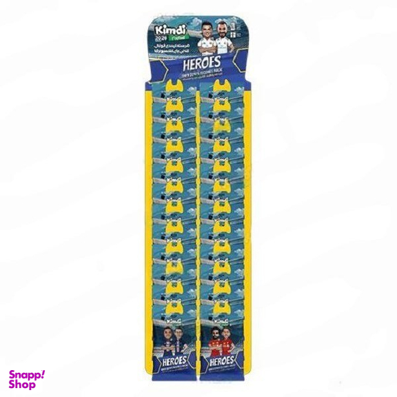 بازی شانسی کیمدی مدل فوتبال هیرو 2026 Heroes بسته 24 عددی