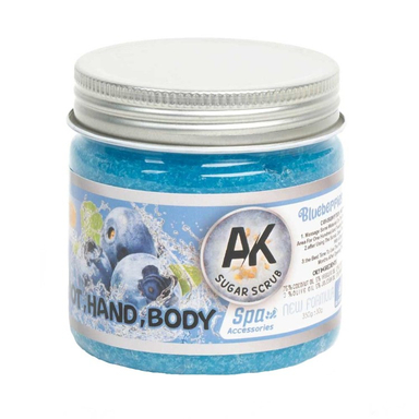 اسکراب شکری لایه بردار پوست ای کا رایحه بلوبری وزن 350 گرم