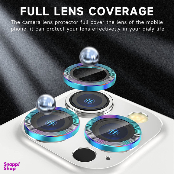 محافظ لنز دوربین بوف مدل HD-ColorLenz مناسب برای گوشی موبایل اپل Iphone 14 Pro Max / 14 Pro
