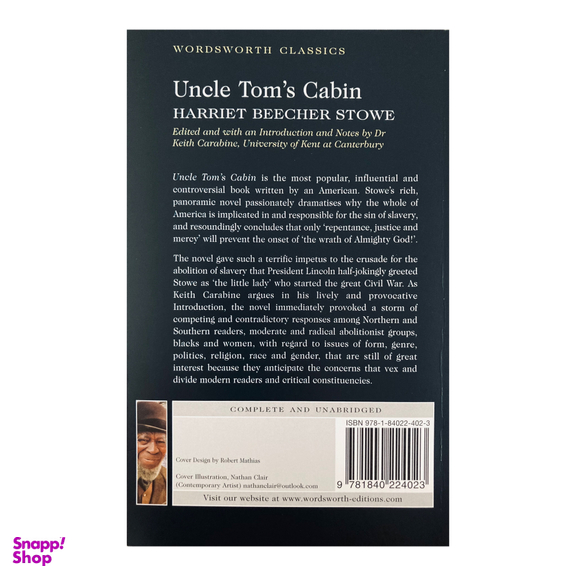 کتاب Uncle Tom’s Cabin اثر هریت بیچر استو انتشارات وردز ورث ادیشن
