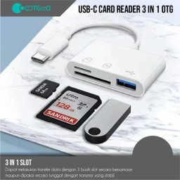 مبدل USB-C به USB و کارت‌ خوان کوتتسی مدل 33020
